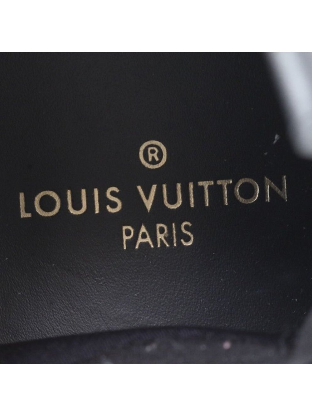 Louis Vuitton Run Away Line 37 Low Cut Sneakers Leather Black - Picture 6 of 7